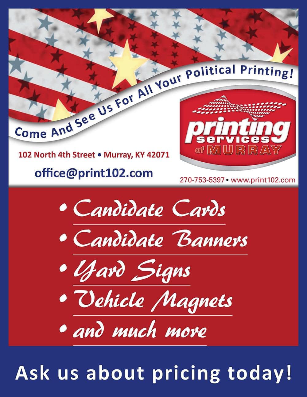 Printing Services of Murray Murray, KY